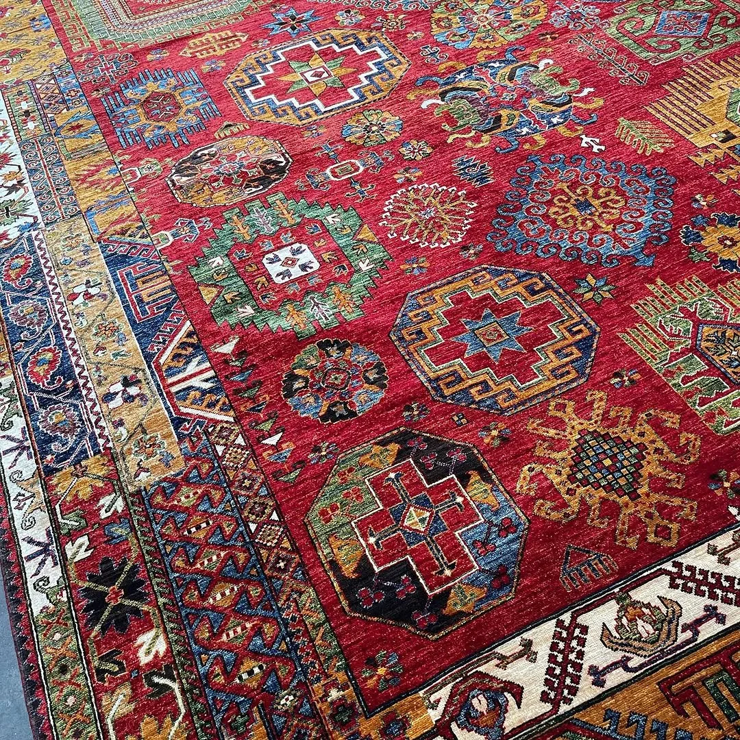 Polychrome Kazak Carpet