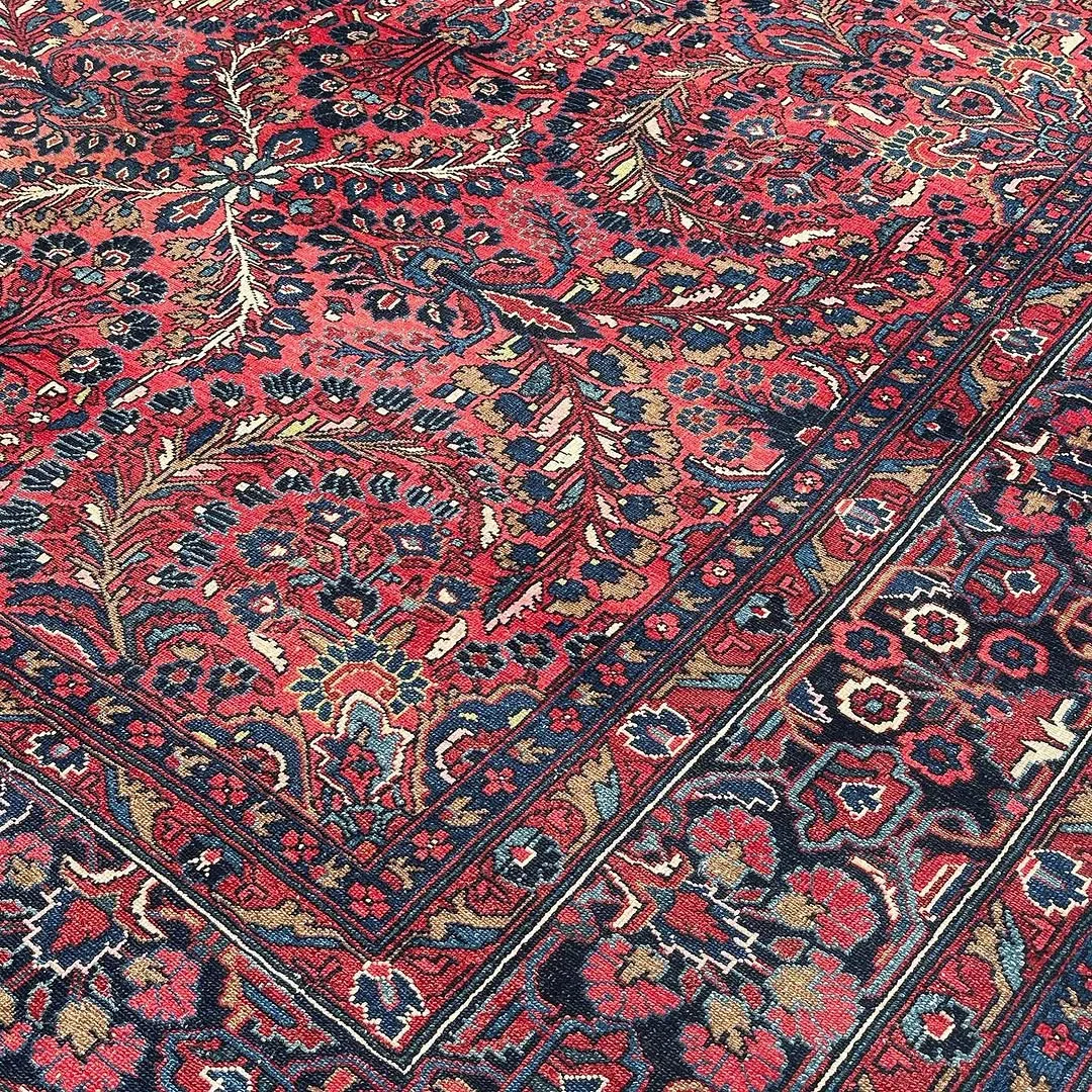Crimson Blossom Carpet