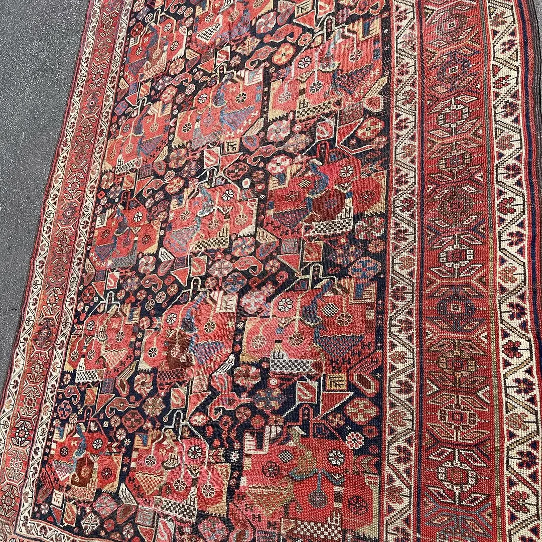 Indigo Boteh Carpet