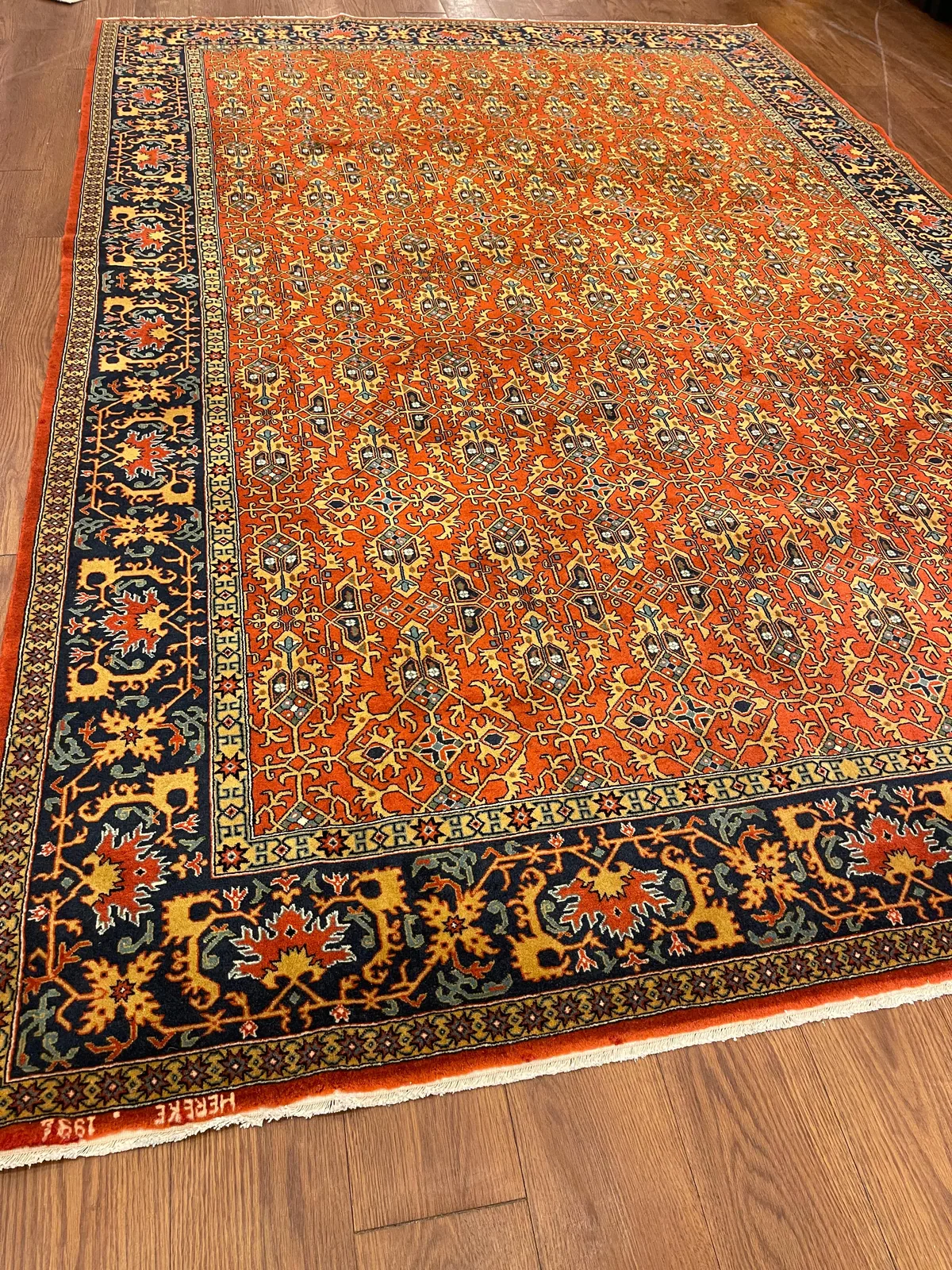 Rust Herati Carpet