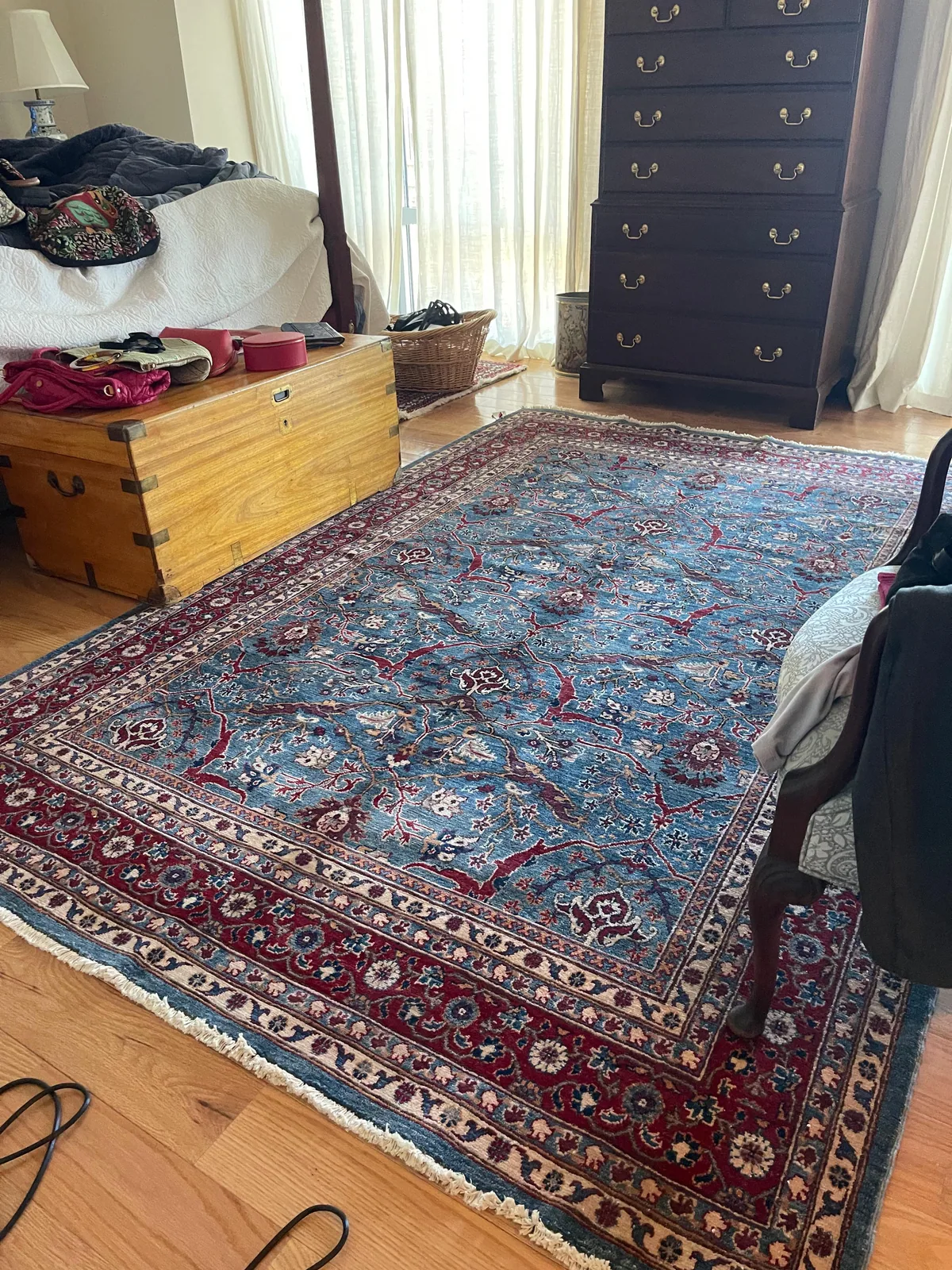 Blue Meadow Carpet