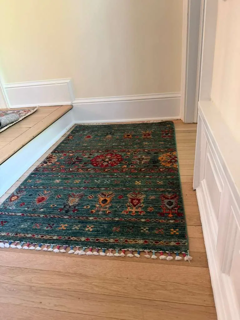 Emerald Tribal Carpet